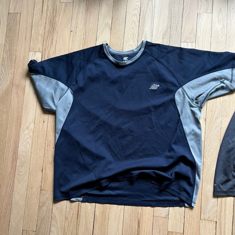 Five Eastern Mountain Sports (EMS) outdoor Men's hiking shirts XL